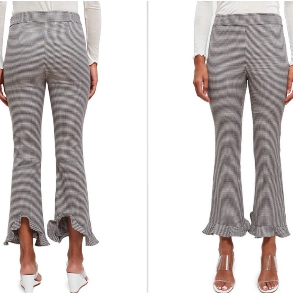 #328 OPENING CEREMONY
CIRCLE HEM PANT - HOUNDSTOOTH